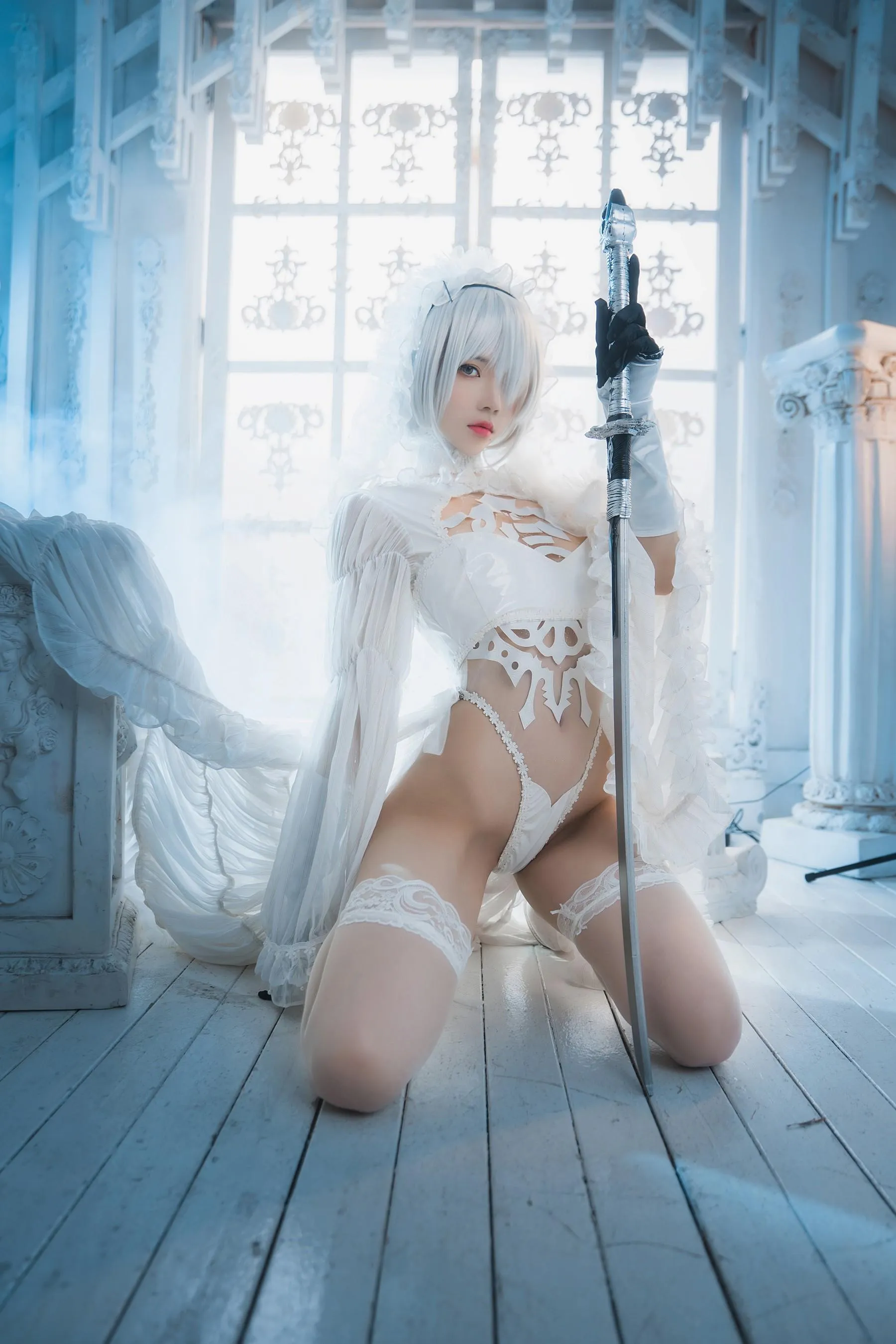 桜桃喵 – NO.160 2b花嫁 [69P]插图3